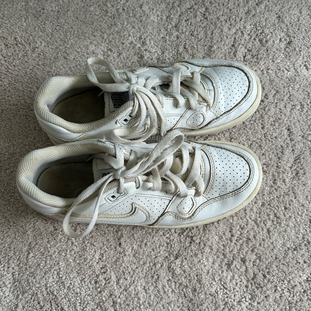 Nike Kids Cream Sneakers